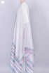 Kota Doria Dupatta In Floral Block Print